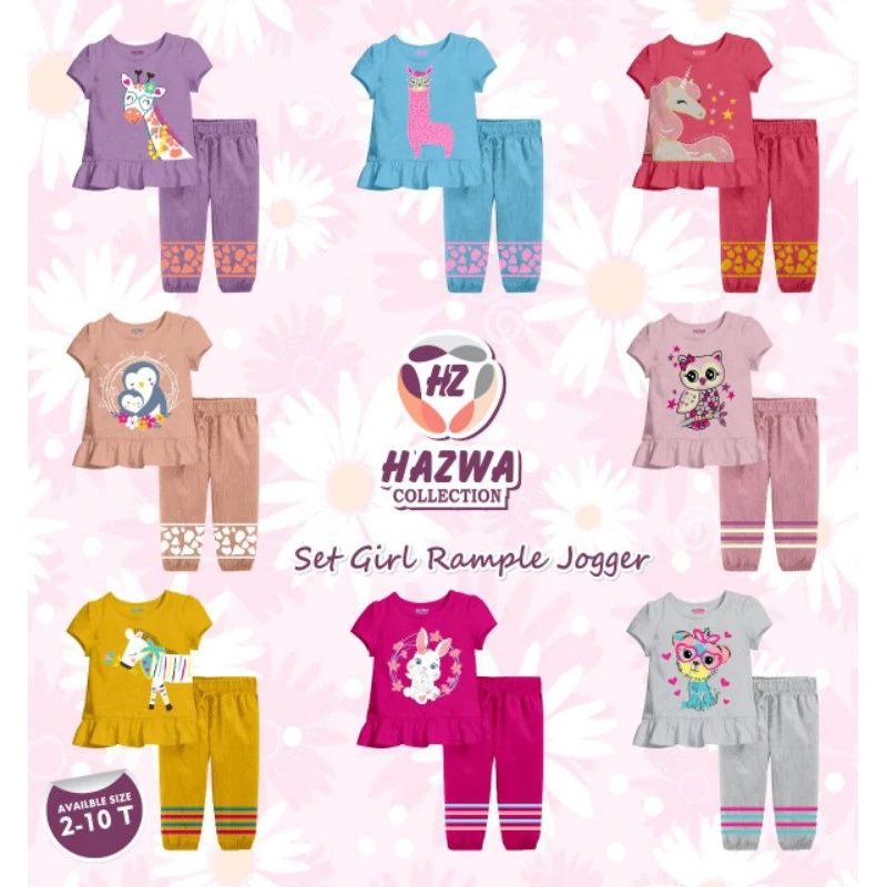 Set Girl Rample Jogger by Hazwa