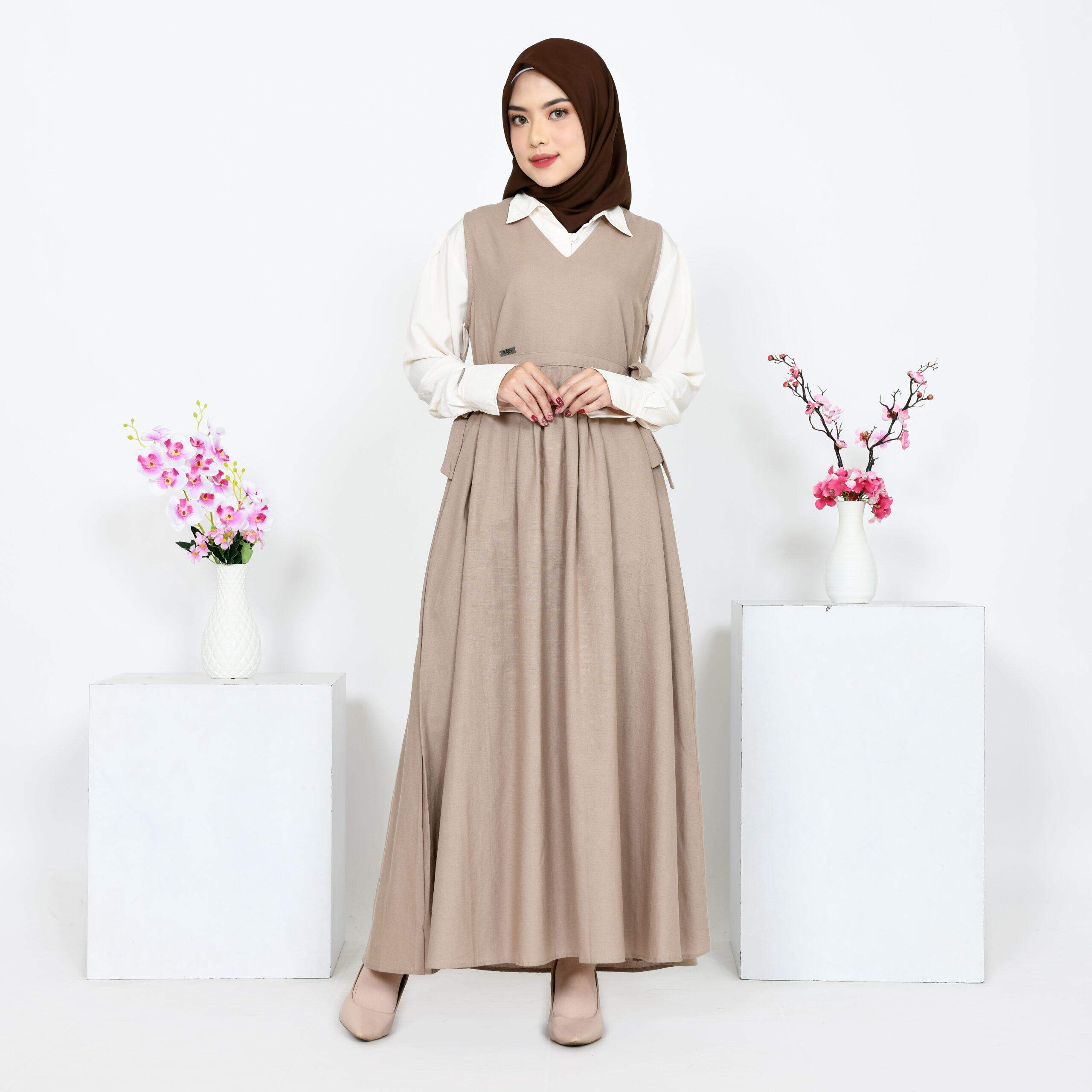 Gamis Outer Gendhis by MiDstyle - Gambar 4