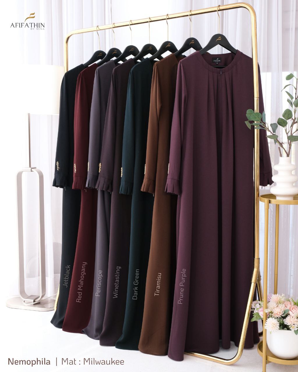 Gamis Nemophila by Afifathin