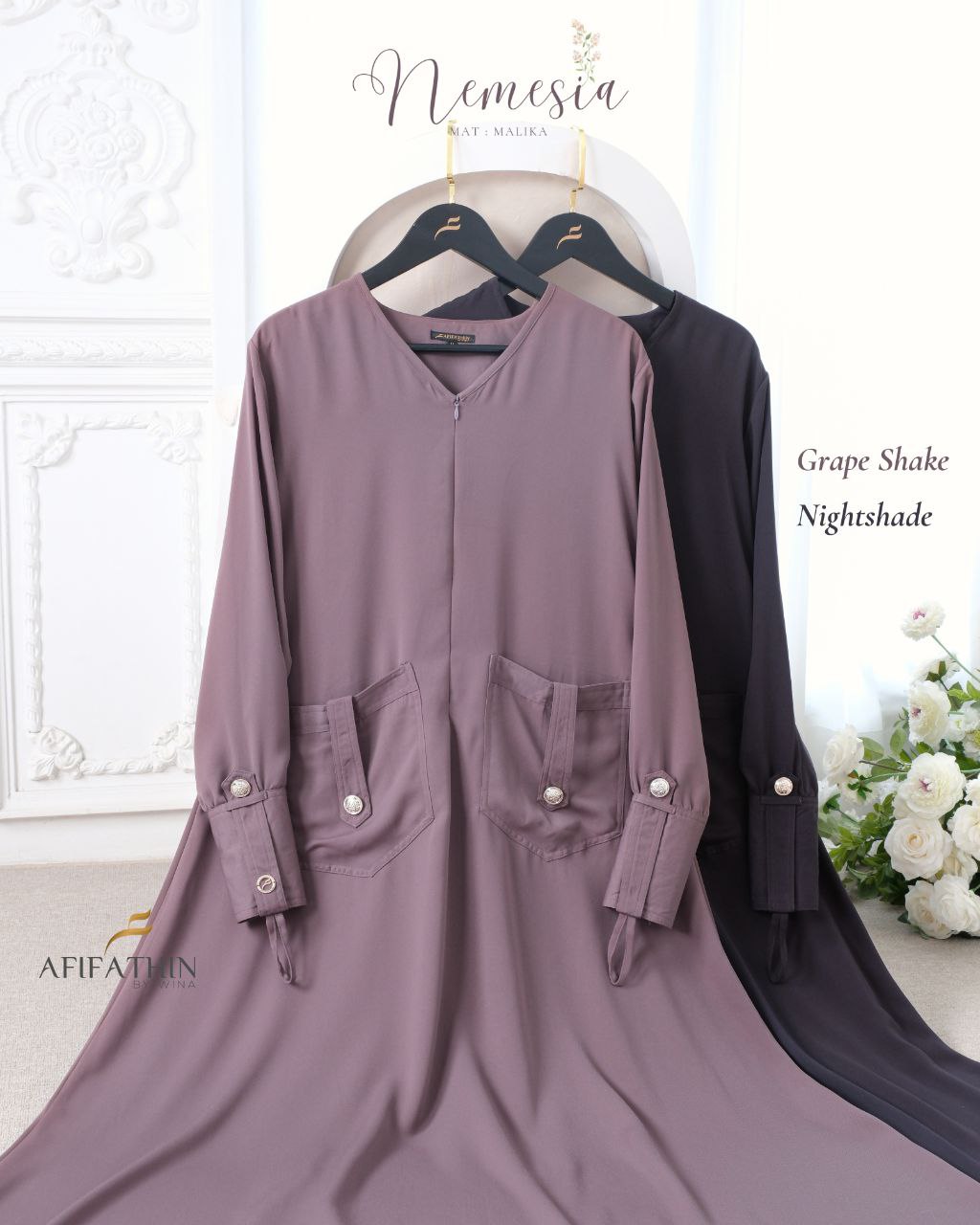 Gamis Nemesia by Afifathin - Gambar 2