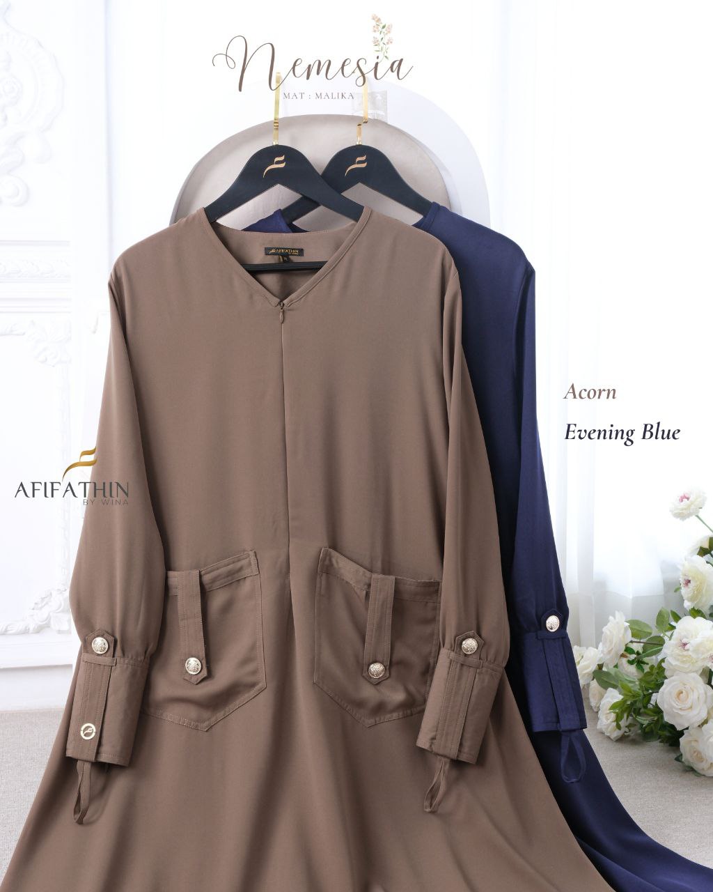 Gamis Nemesia by Afifathin - Gambar 3
