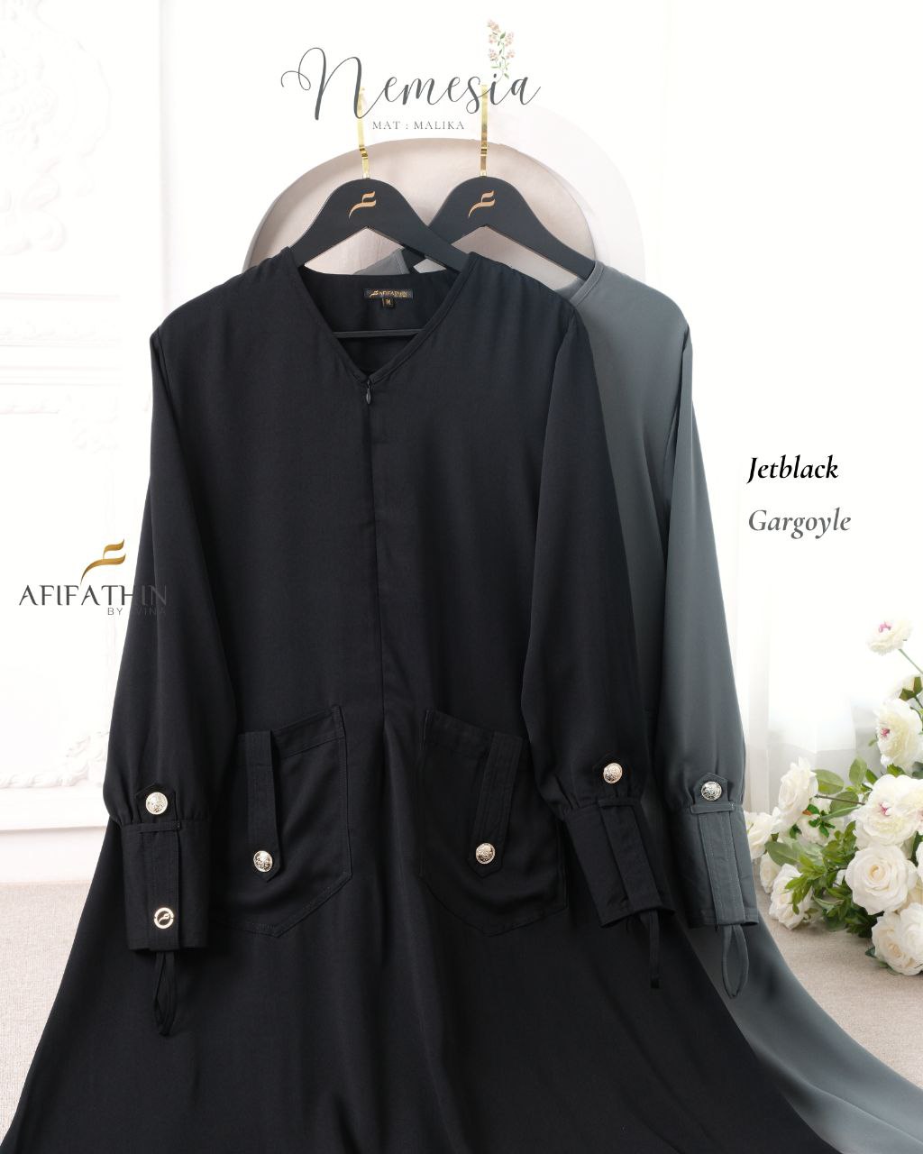 Gamis Nemesia by Afifathin - Gambar 4