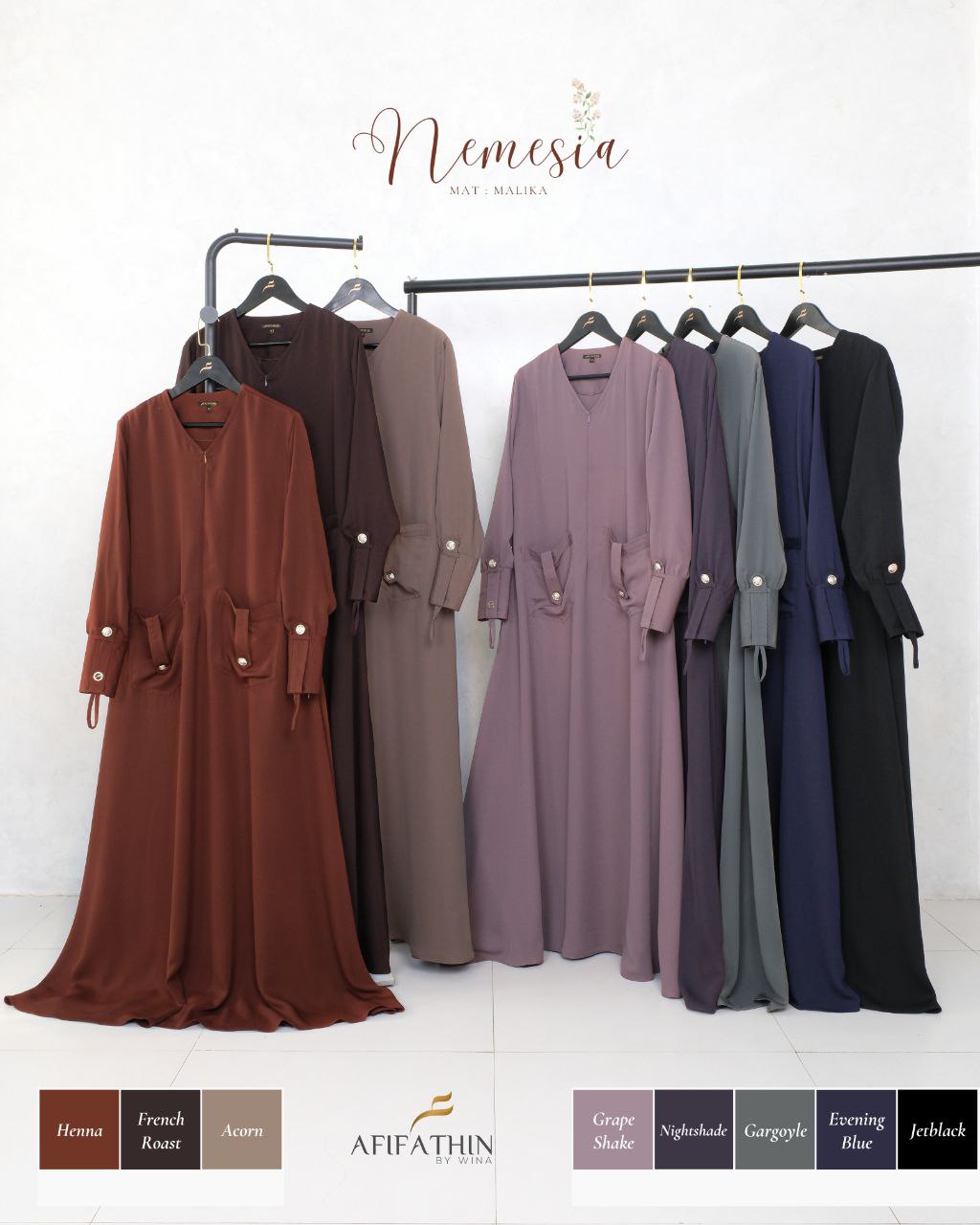 Gamis Nemesia by Afifathin