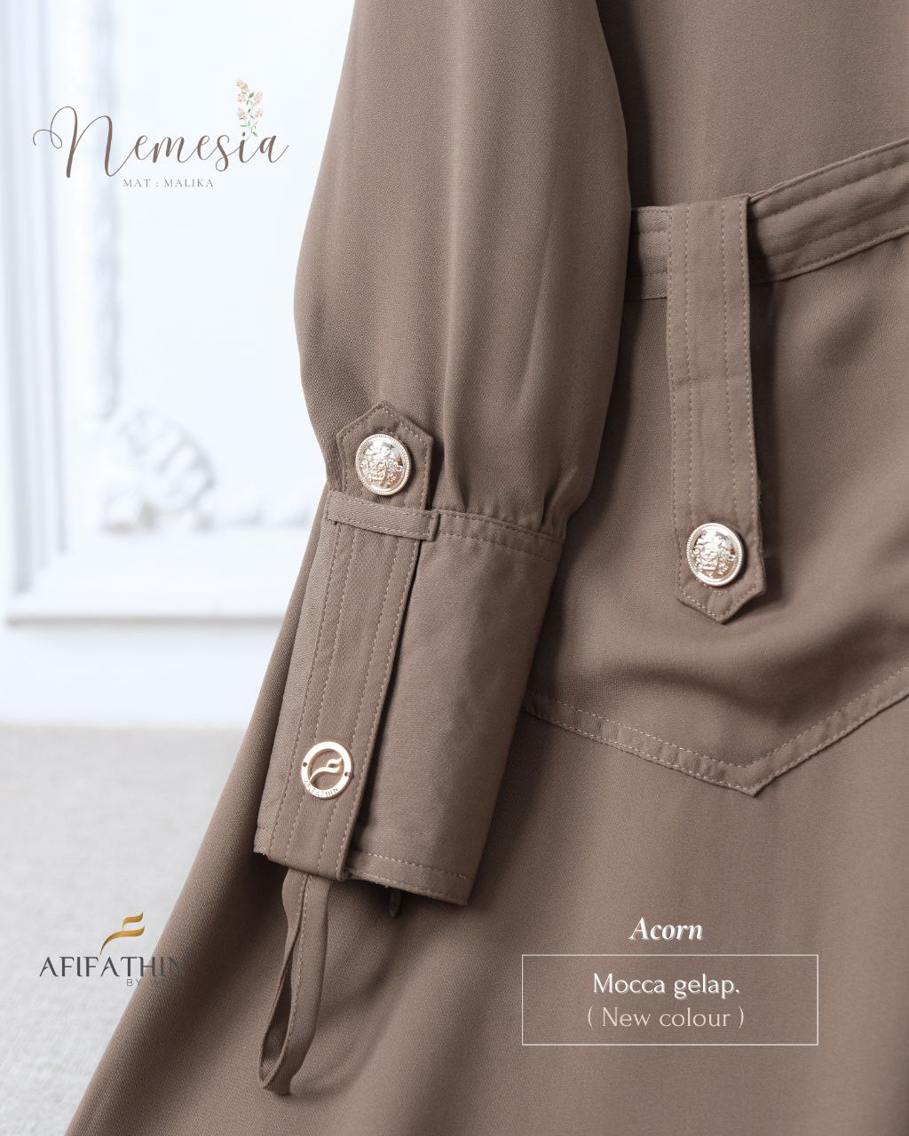 Gamis Nemesia by Afifathin - Gambar 6