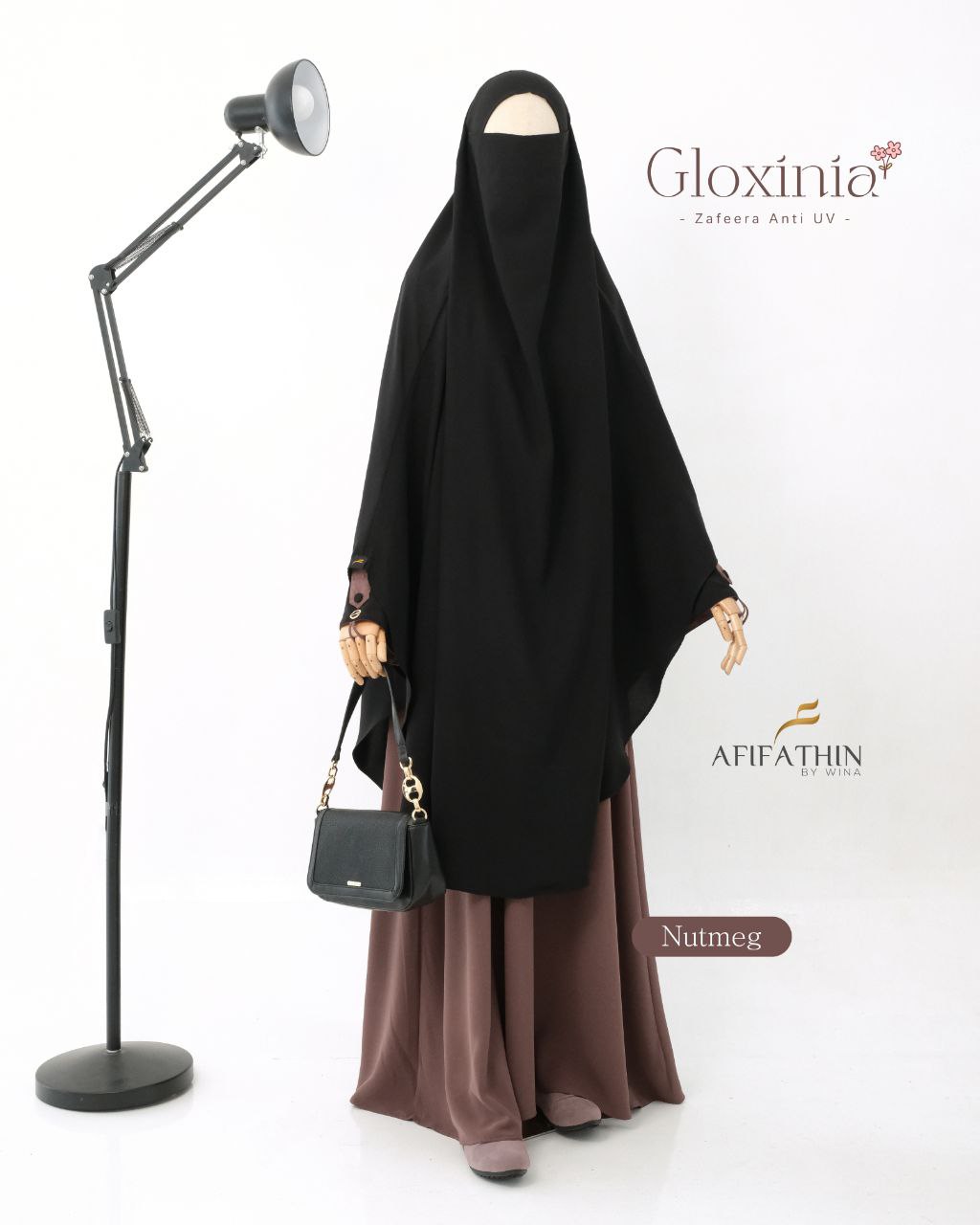 Gamis Set Gloxinia by Afifathin - Gambar 6