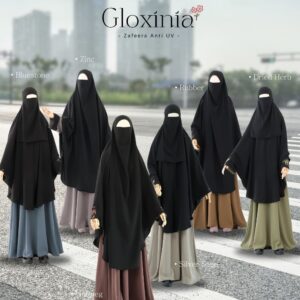 Gamis Set Gloxinia by Afifathin