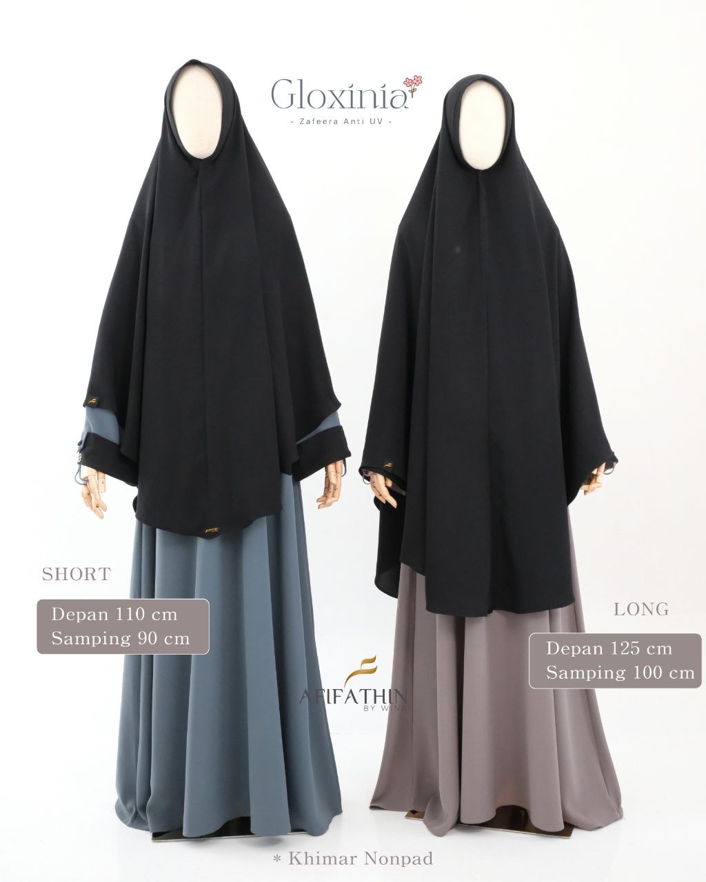 Gamis Set Gloxinia by Afifathin - Gambar 11