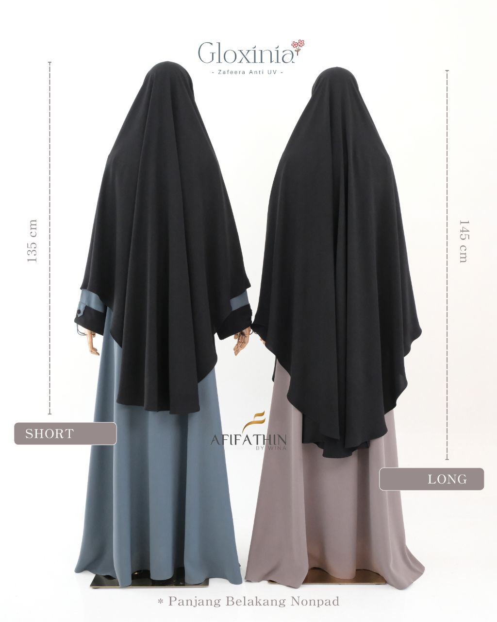 Gamis Set Gloxinia by Afifathin - Gambar 12