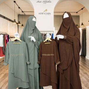 Gamis Set Petunia by Afifathin