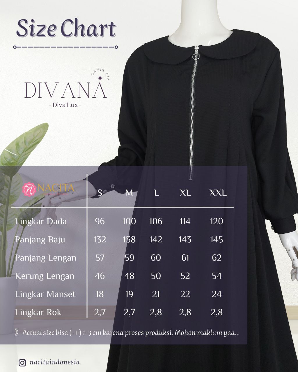 Gamis Divana by Nacita - Gambar 4