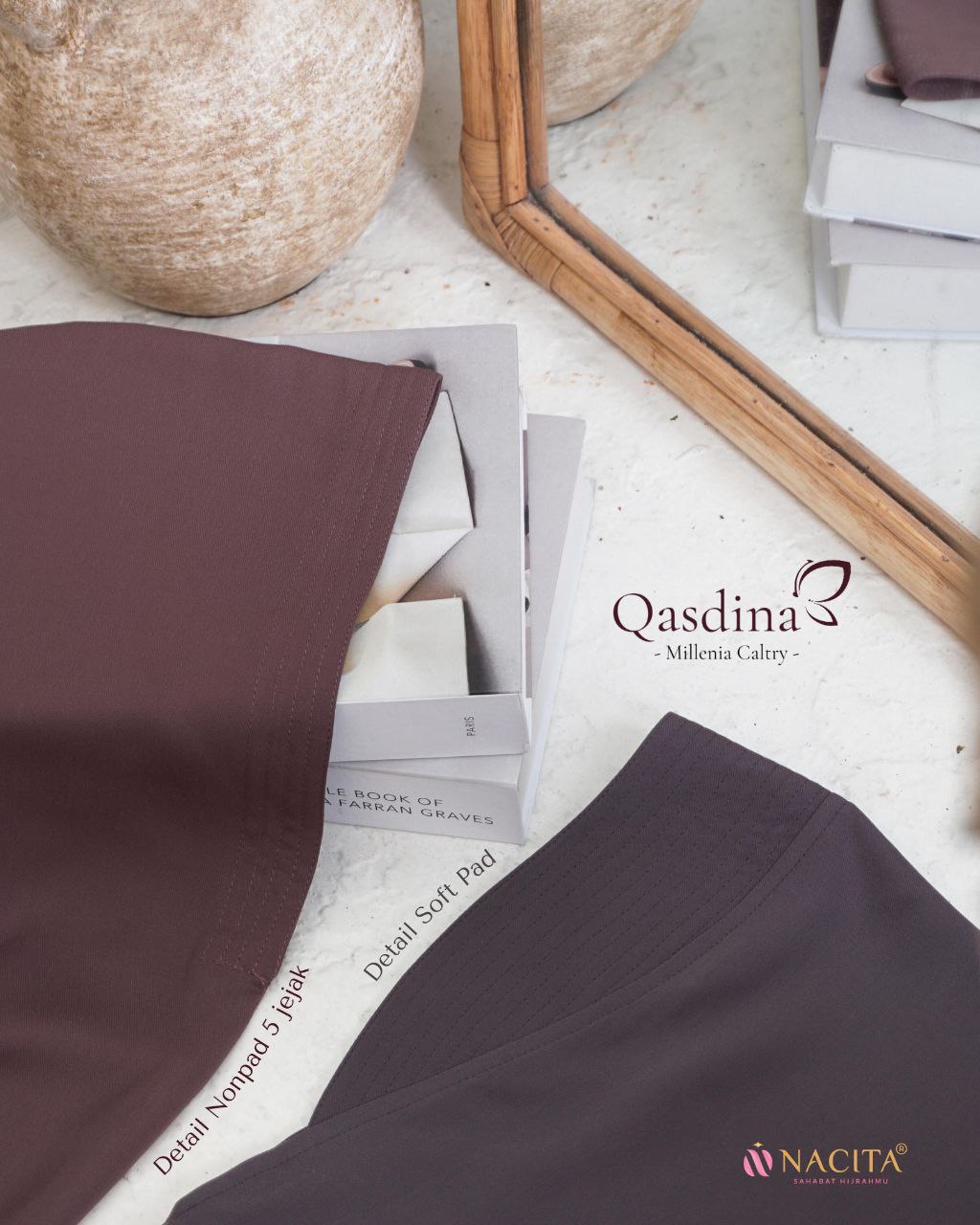 Gamis Set Qasdina by Nacita - Gambar 10