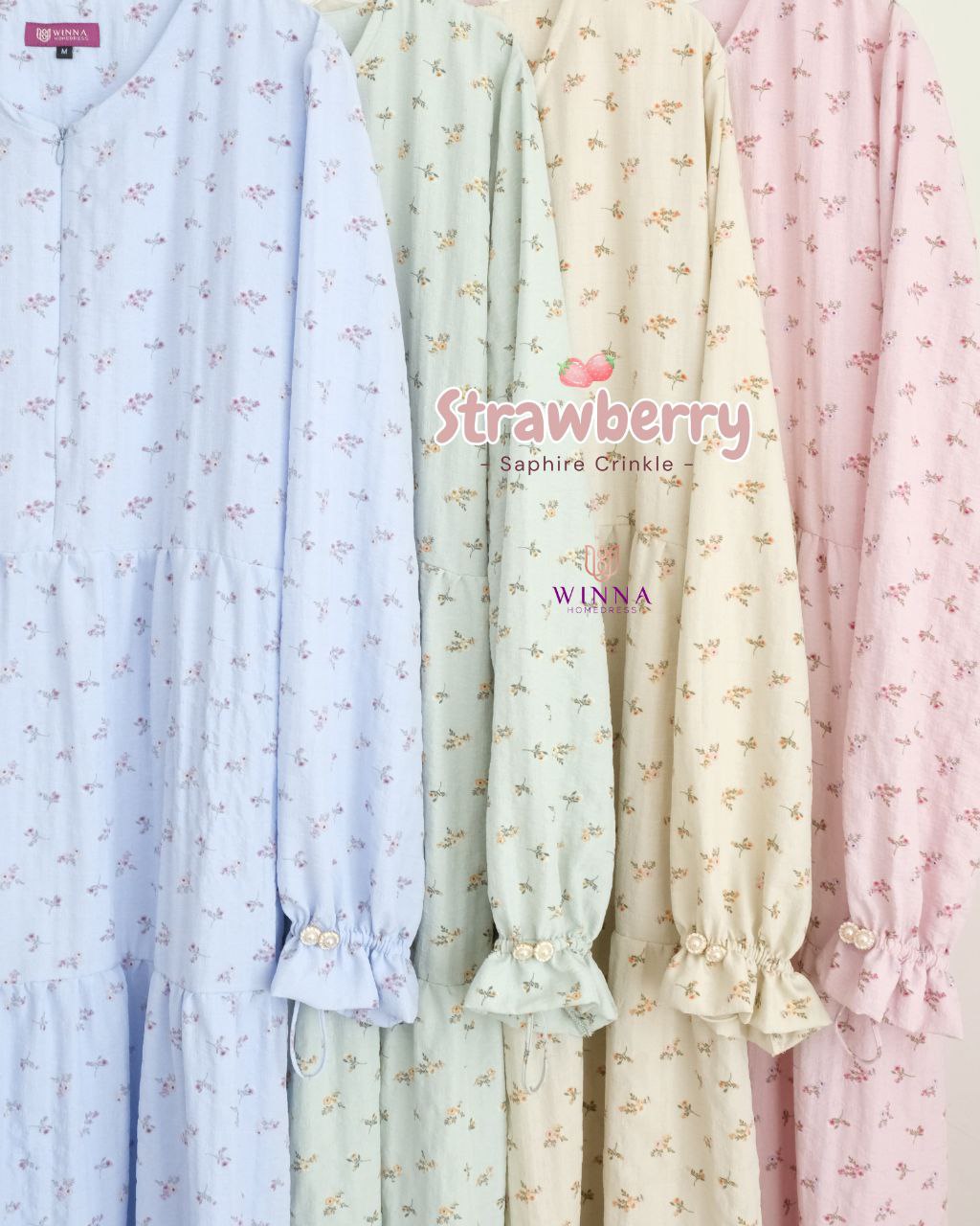 Homedress Strawberry by Winna - Gambar 2