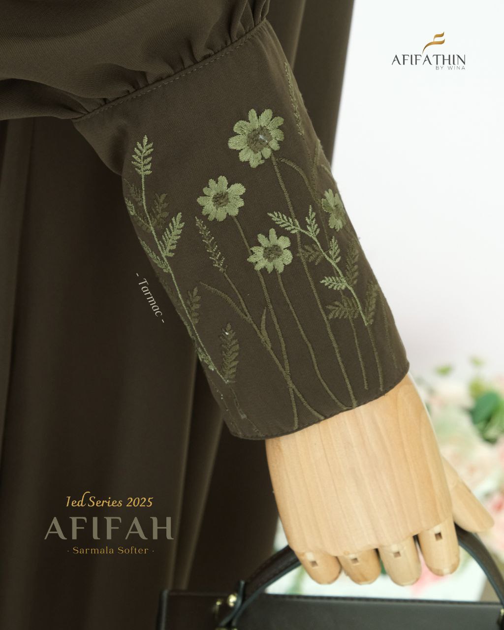 Gamis Set Afifah by Afifathin - Gambar 5
