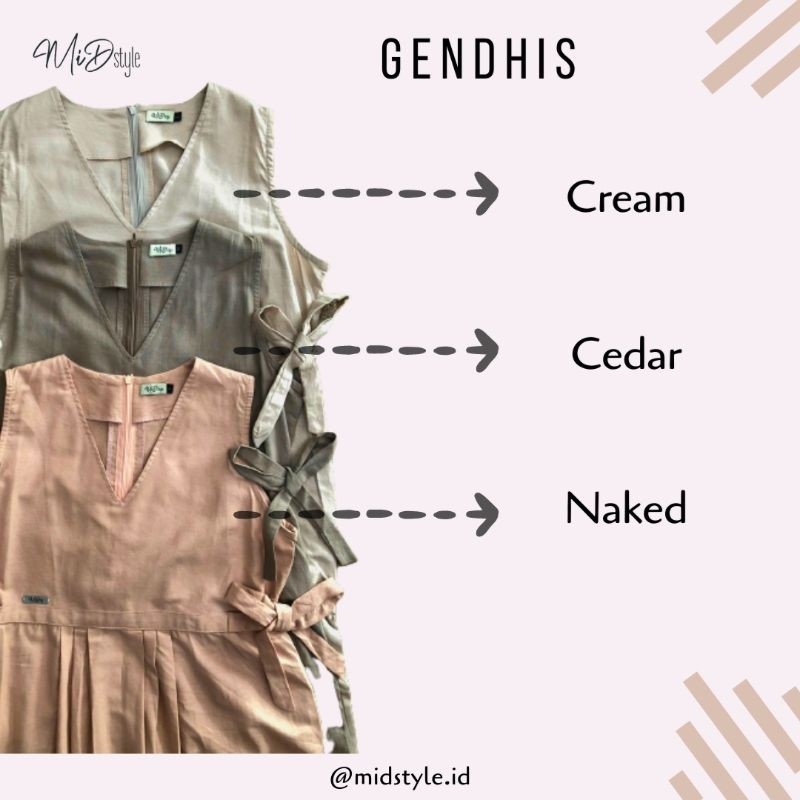 Gamis Outer Gendhis by MiDstyle - Gambar 7